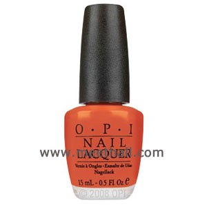 OPI MOD系列-指甲油 15ml B67漆光亮彩橘