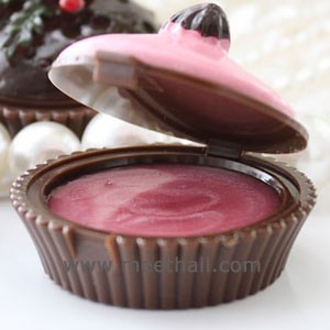 美国ELF 奶油蛋糕派润唇彩 草莓粉