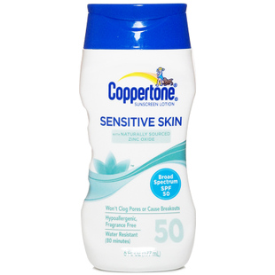 Coppertone水宝宝 敏感肌肤专用防晒霜SPF50 177ML 无酒精